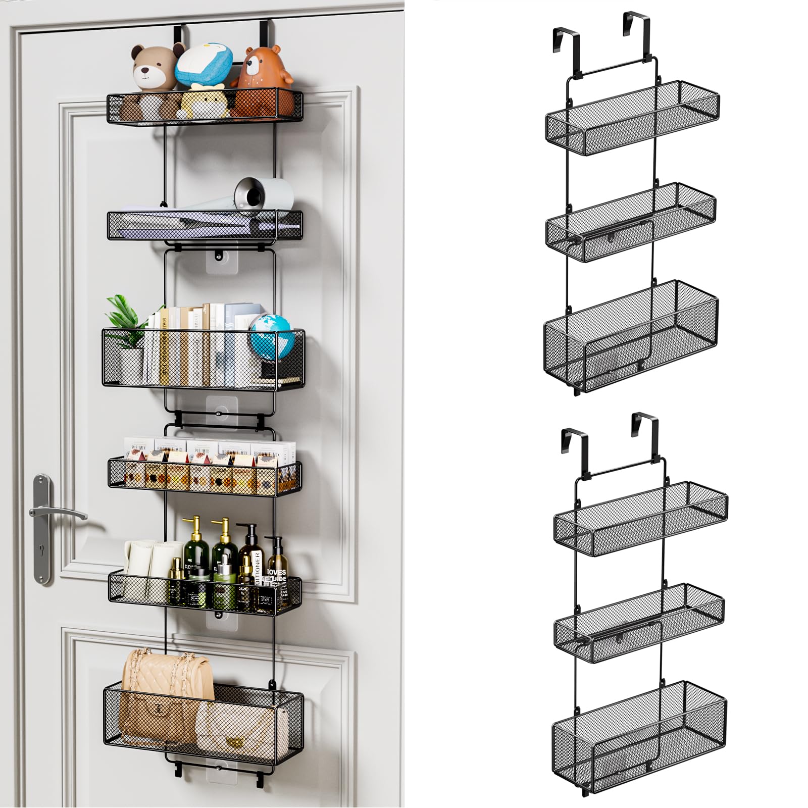 HapiRm full rack front view showing six baskets for quick access