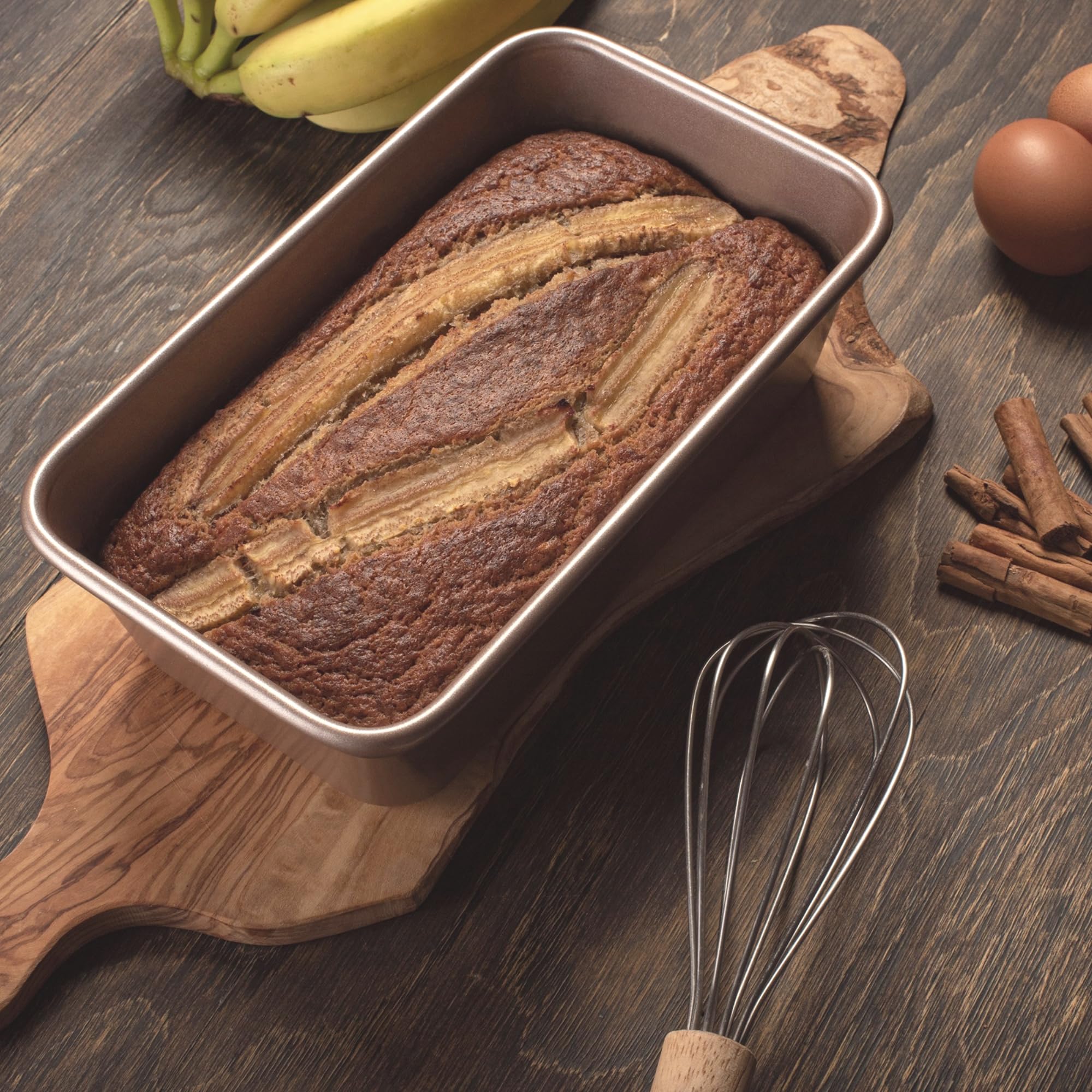 HAPPIELS loaf pan boxed packaging emphasizing gift-ready presentation benefit