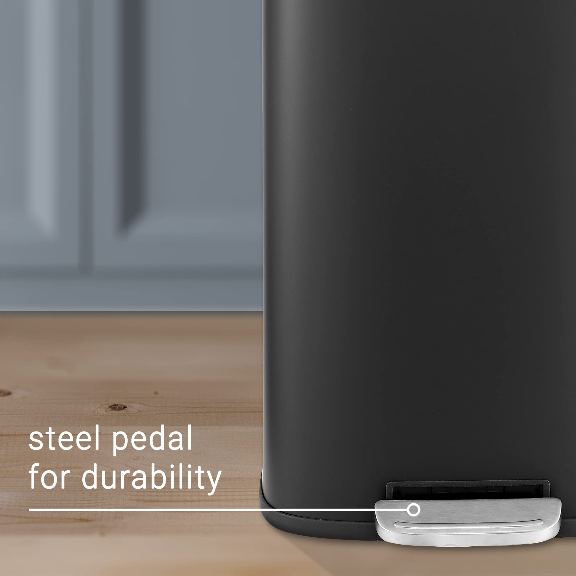happimess beside common objects for scale showing 25-inch height and benefit accurate sizing