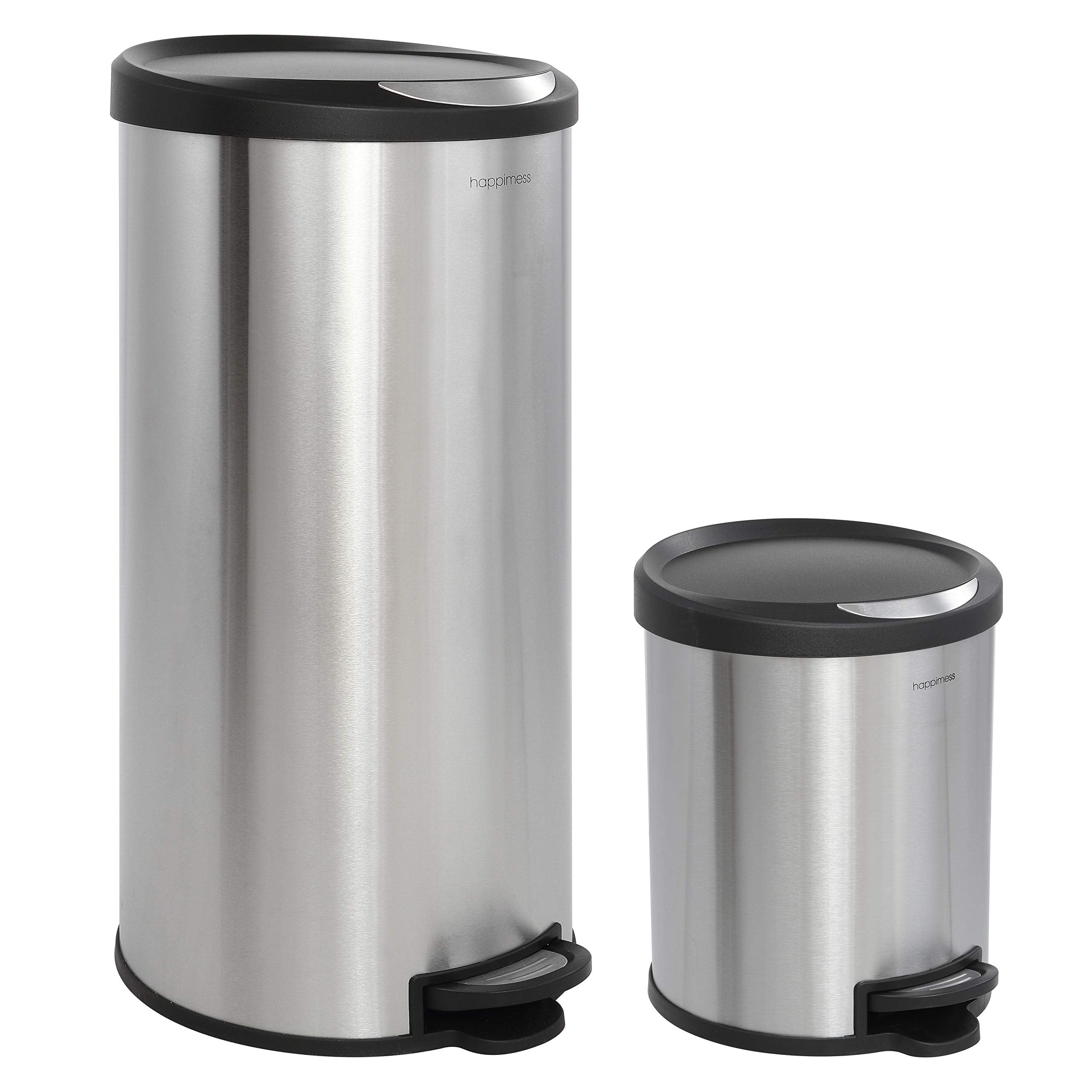 happimess front view platinum silver showing modern hands-free convenience