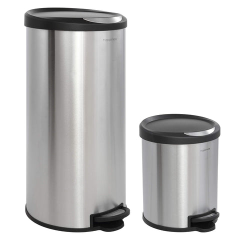 happimess front view platinum silver showing modern hands-free convenience