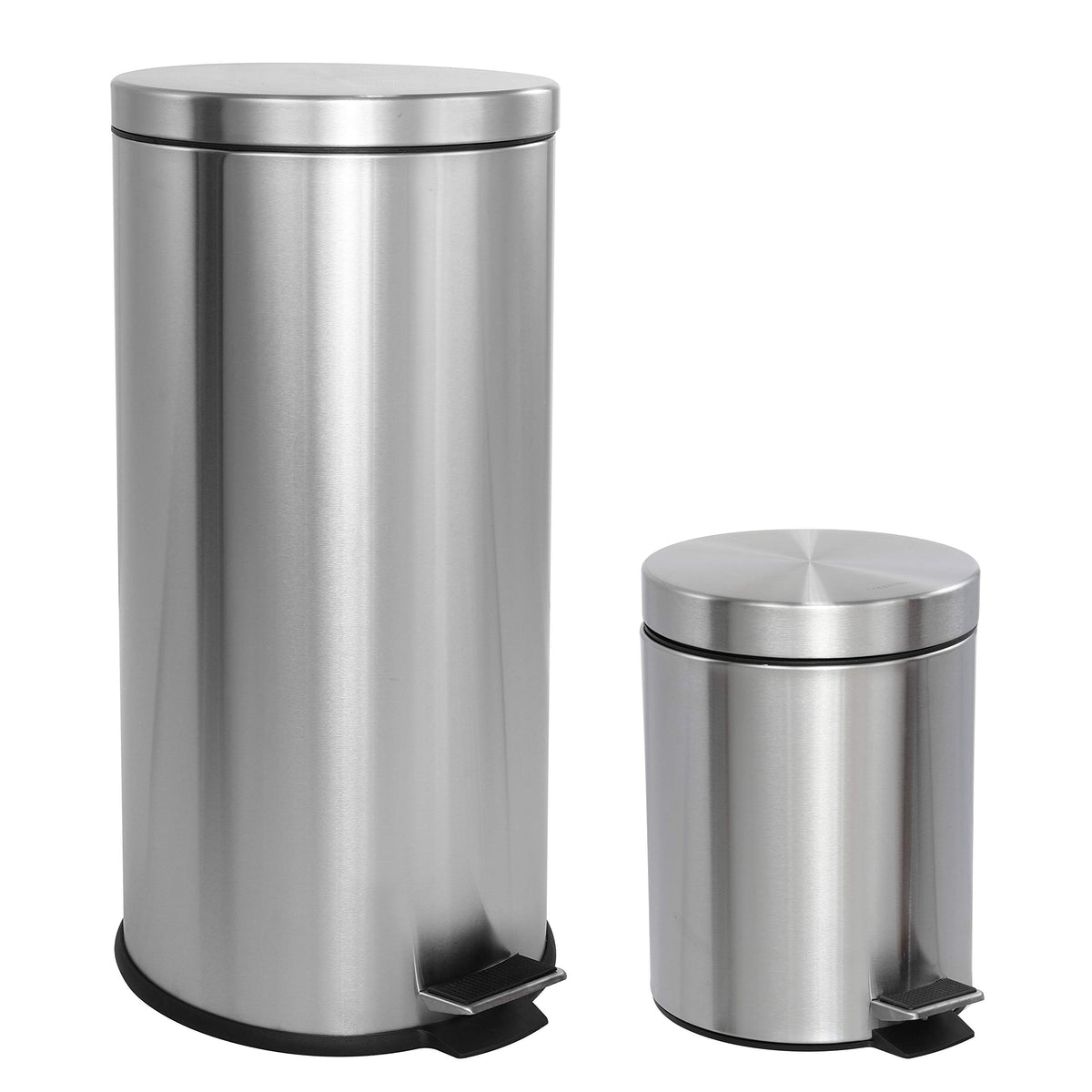 happimess front view platinum silver showing modern design and tidy look