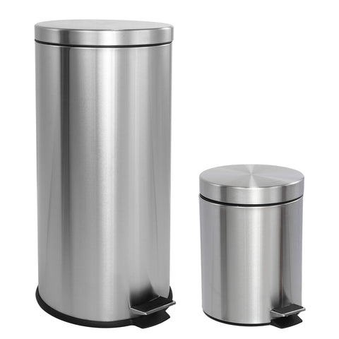 happimess front view platinum silver showing modern design and tidy look