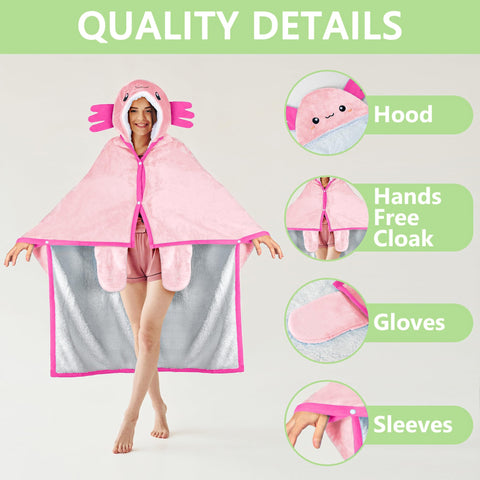 Happy Fuel axolotl sherpa interior texture highlighting insulating softness and comfort