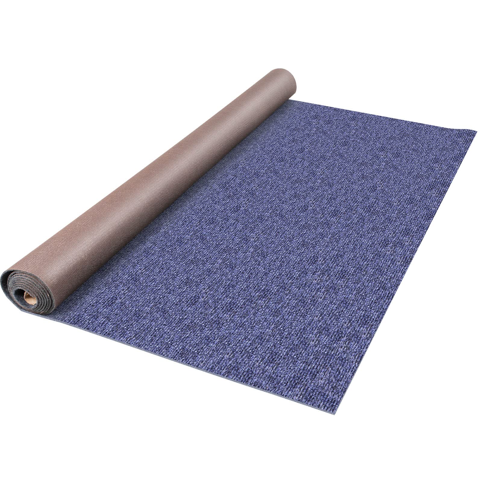 Happybuy rolled carpet overview showing full 6x13 ft coverage ready to lay