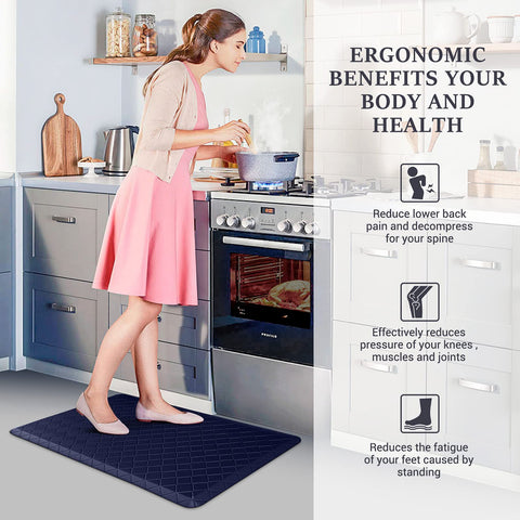 HappyTrends non-slip PVC backing providing stable grip benefit