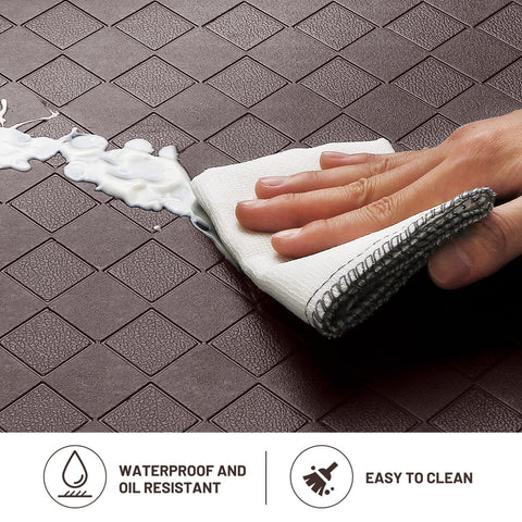 HappyTrends beveled edge detail reducing trips and preventing curling