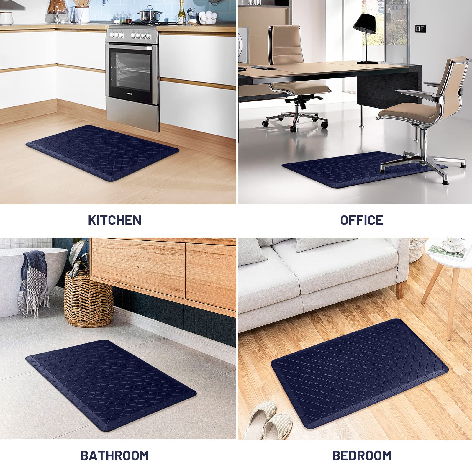 HappyTrends mat in laundry room showing versatile home use benefit