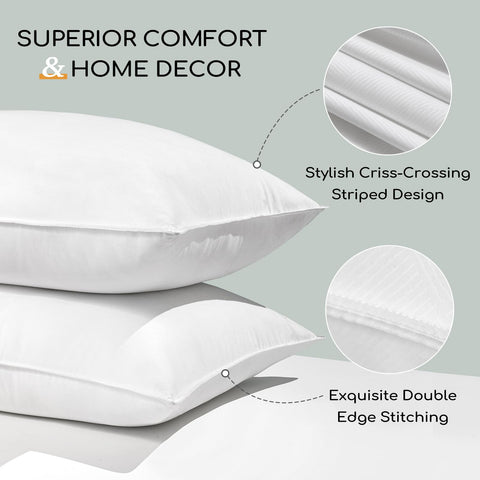HARBOREST close-up of striped cover fabric highlighting breathability and style