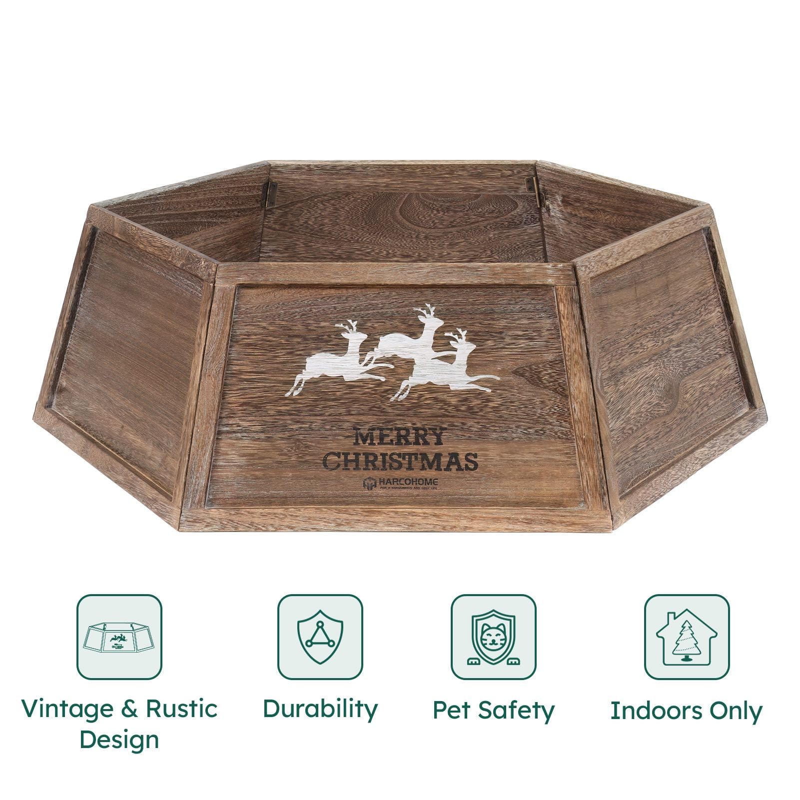 HarcoHome close-up of wood grain detail highlighting distressed texture and authentic look