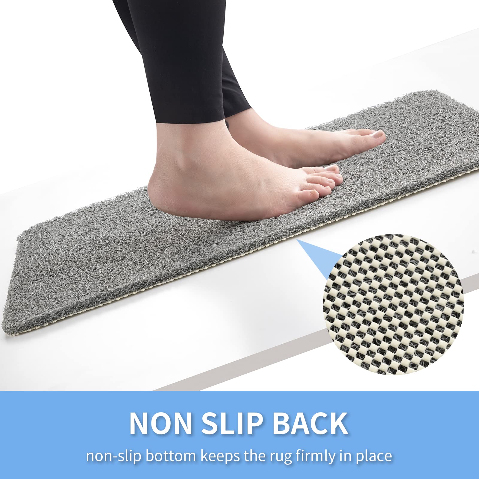 Hargiis mat installed in tub providing anti-slip protection