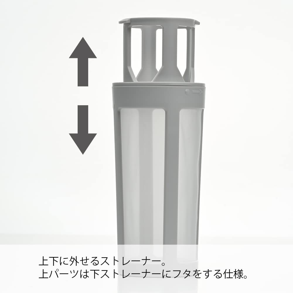 HARIO bottle stored in fridge door showing compact size and space-saving benefit