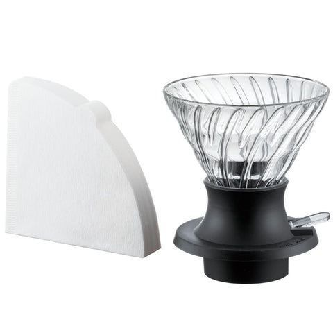 HARIO Switch front view showing compact dripper for versatile brewing