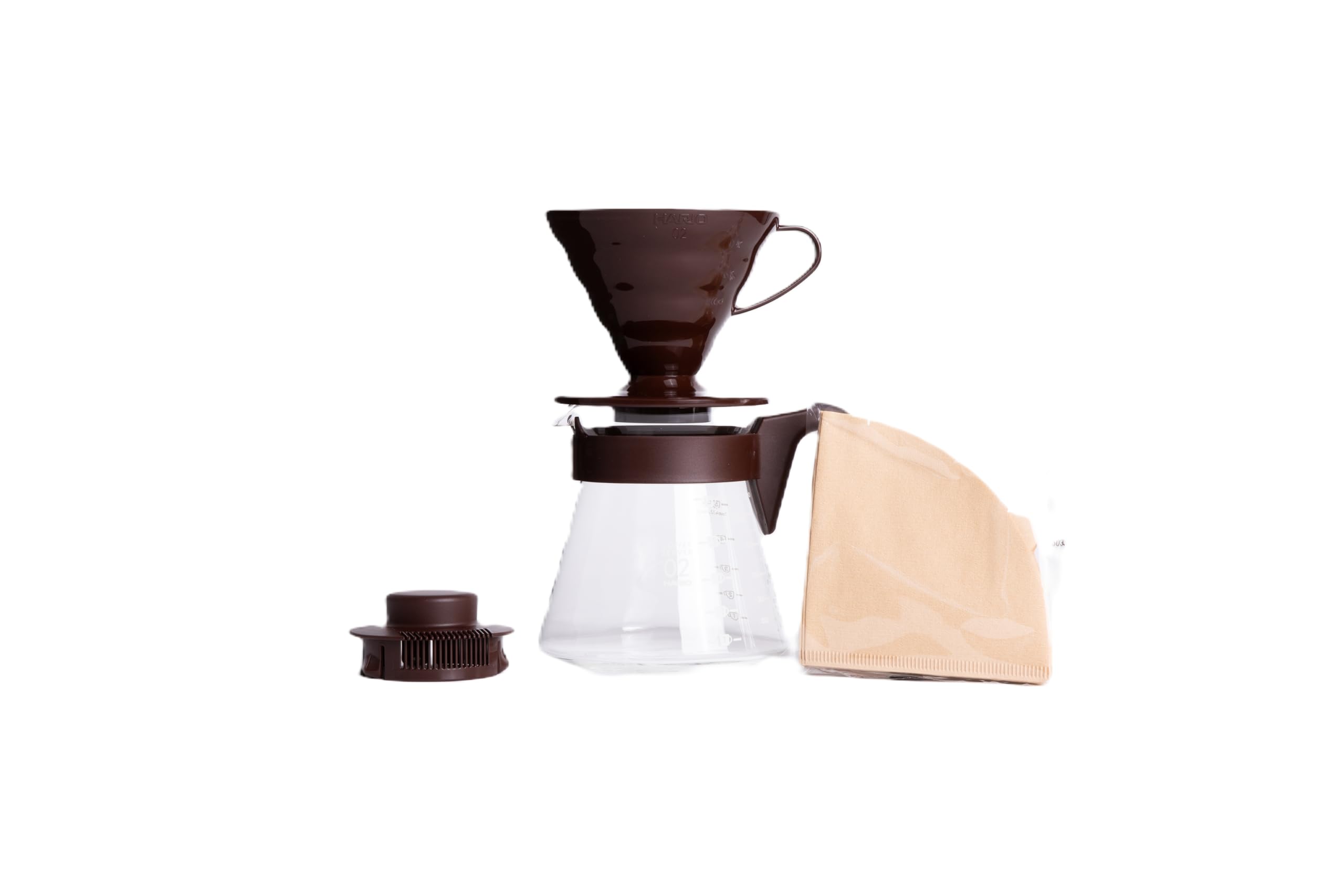HARIO starter set packaging showing complete pour-over kit and gift-ready box