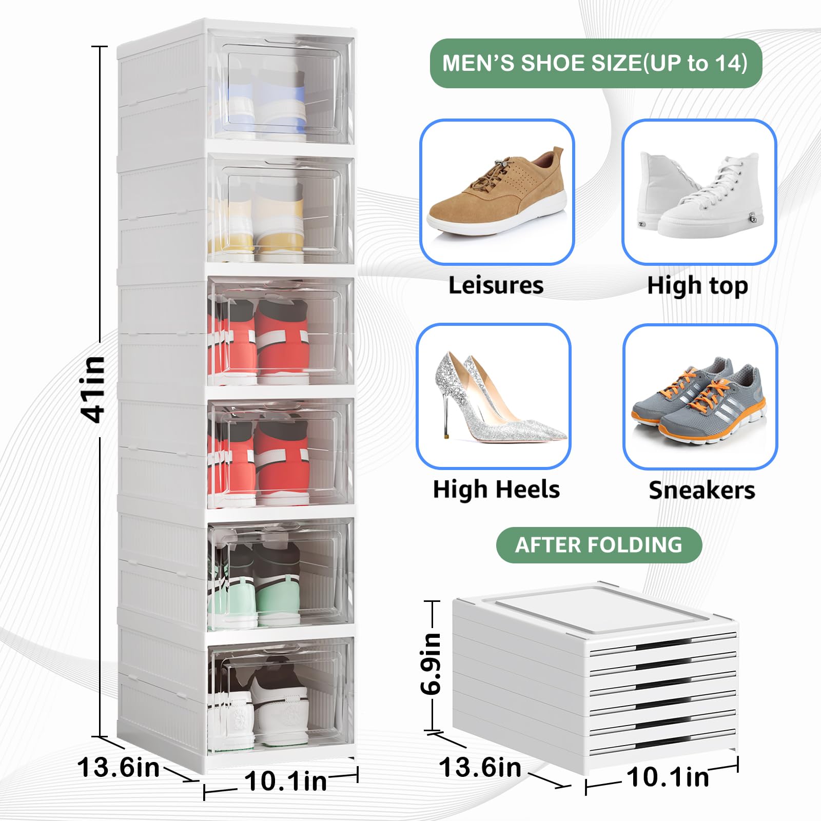 Harmon Wandyer close-up of clear window for quick shoe identification
