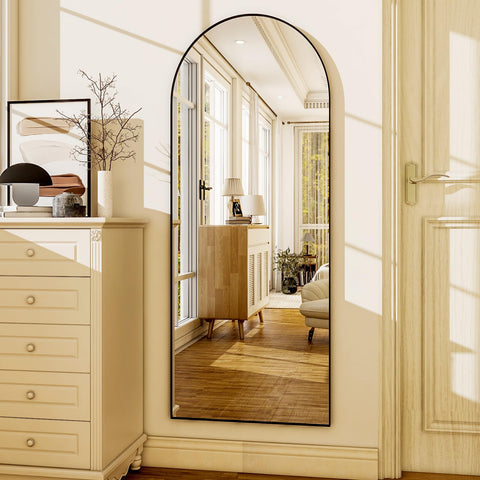 HARRITPURE arched top detail highlighting design and visual height benefit