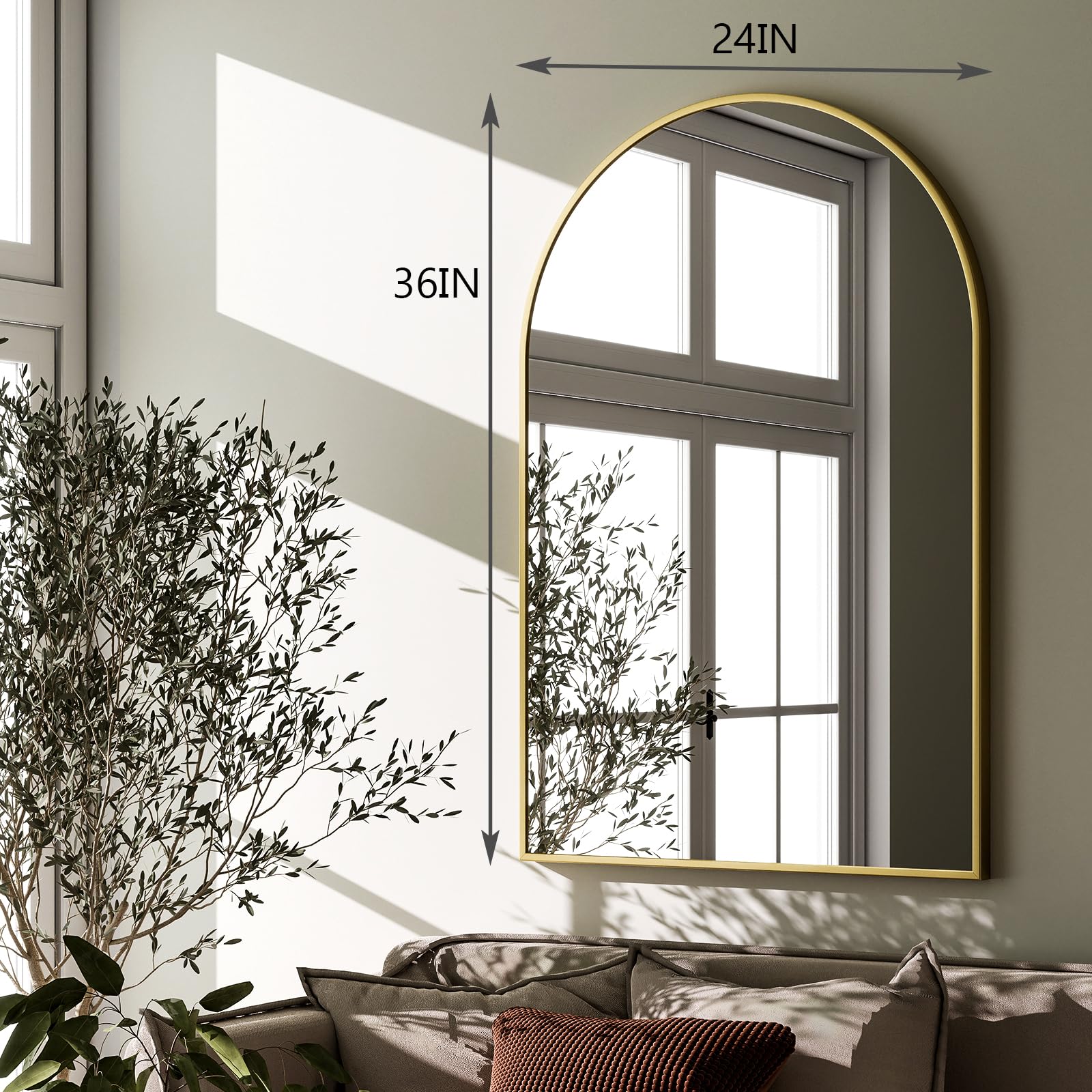 HARRITPURE included hardware simplifies secure wall mounting