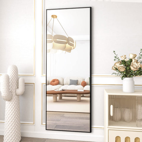 HARRITPURE mirror leaning in entryway showing flexible placement benefit
