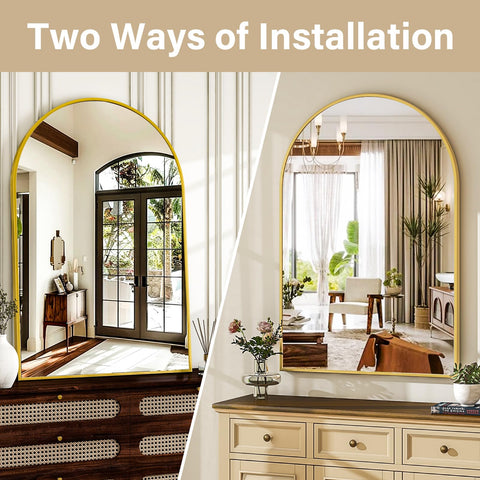 HARRITPURE mirror leaning informal styling for flexibility