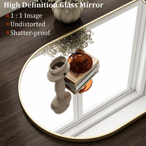 HARRITPURE glass detail displays high-clarity reflection for grooming