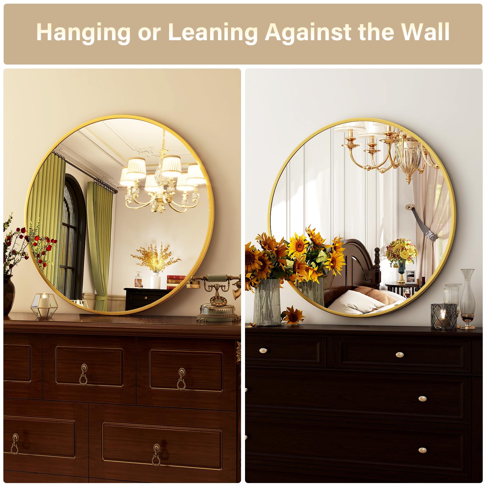 HARRITPURE mirror beside objects for size scale and compact fit