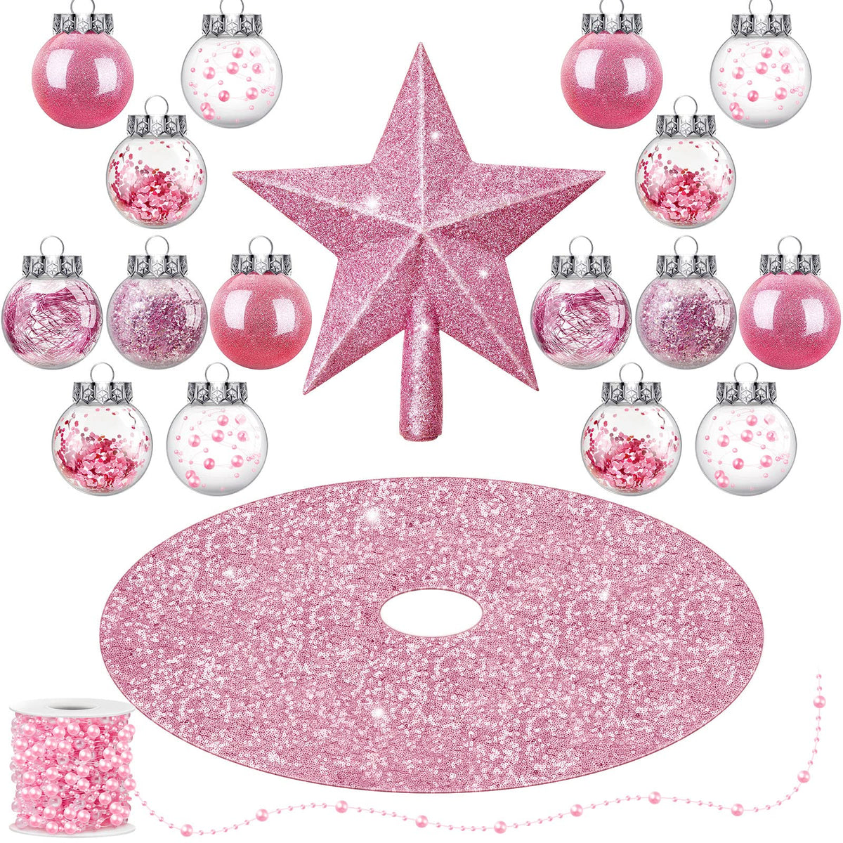 Harrycle front packaging showing full 33-piece pink set and convenience