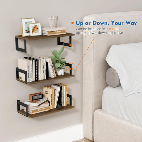 Harwaya kitchen shelf displaying spices and jars to free counter space