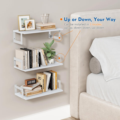 Harwaya size comparison with book demonstrating compact, space-saving fit