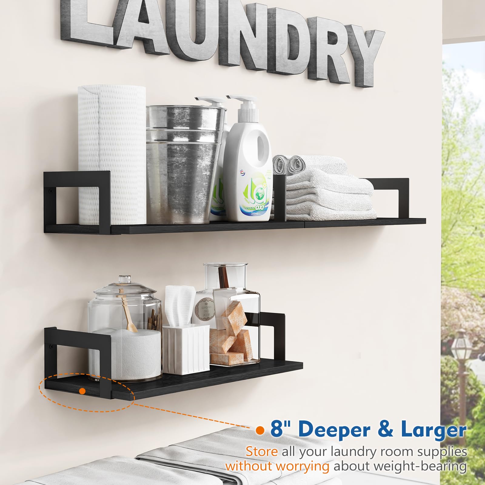 Harwaya styled bedroom display showing versatility and improved room organization