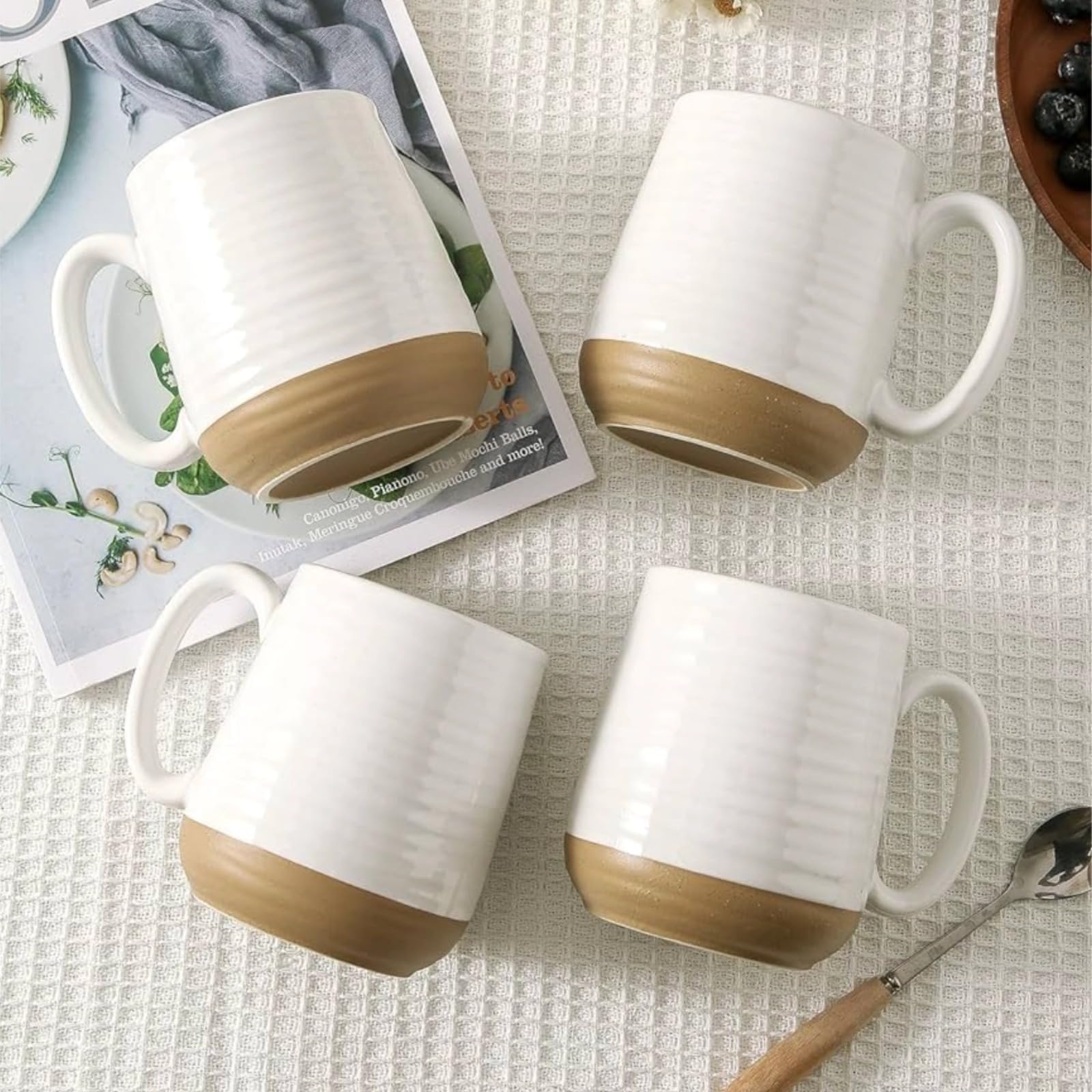 HASENSE mug set wrapped as gift in lifestyle scene showing thoughtful gifting benefit