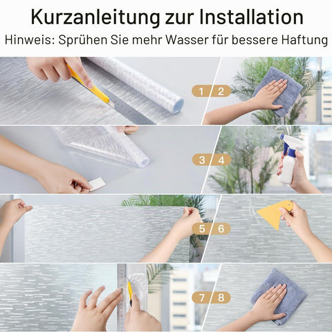Haton on a bathroom window offering privacy while preserving daylight