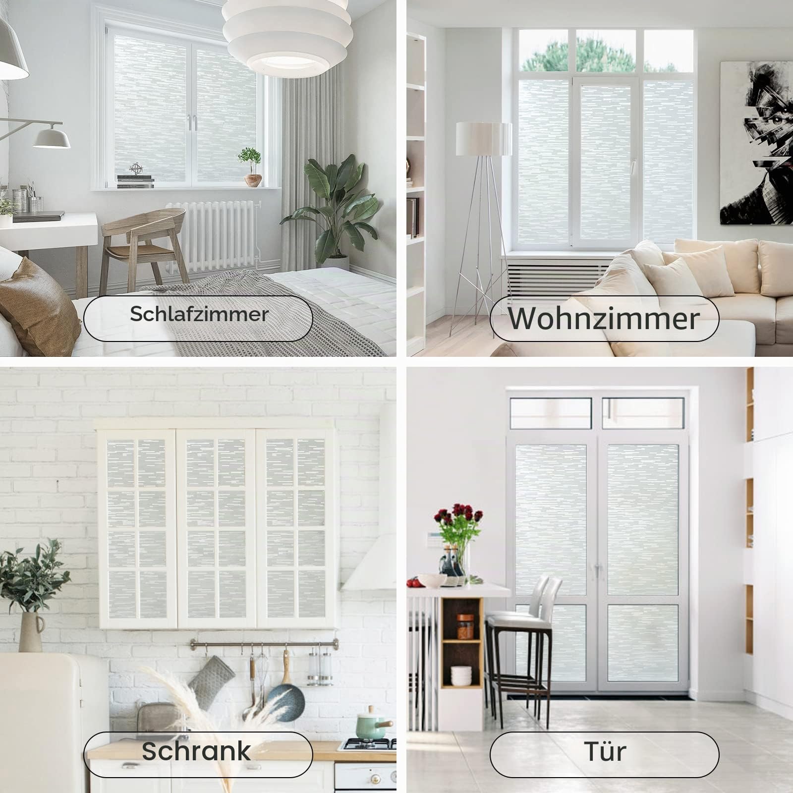 Haton film diffusing sunlight to reduce glare and soften interior light