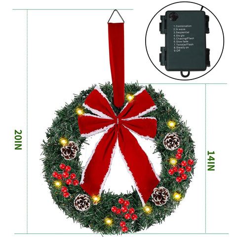 Hausse close-up of large red velvet bow highlighting festive focal point benefits