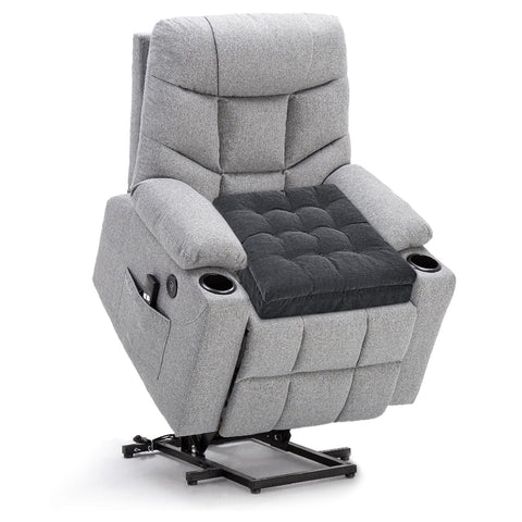 HAVARGO next to standard cushion showing compact 20x20 size for easy fit