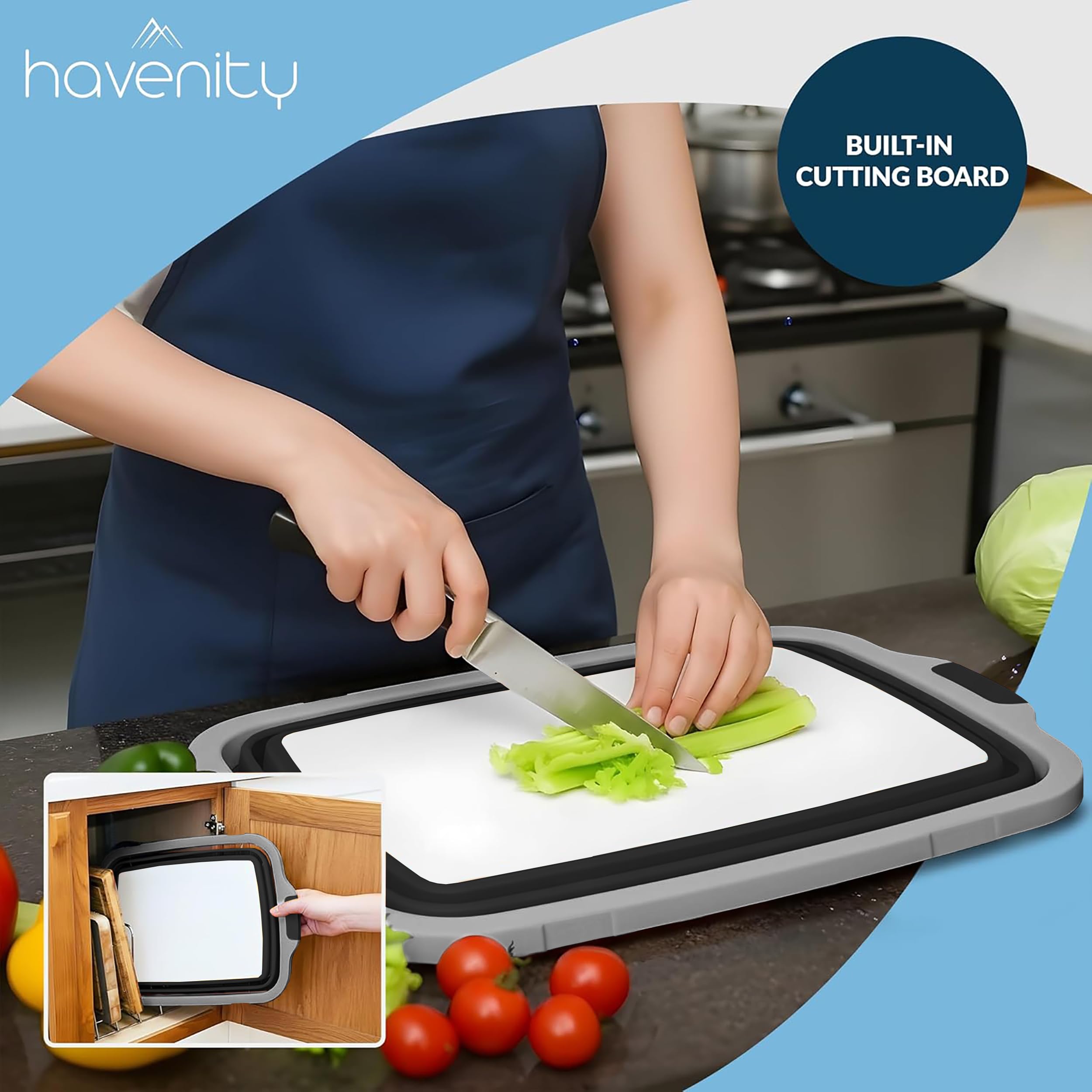 Havenity parts shown in dishwasher to highlight easy cleaning and maintenance