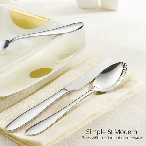 HaWare silverware in hand demonstrating balanced weight and ergonomic handling