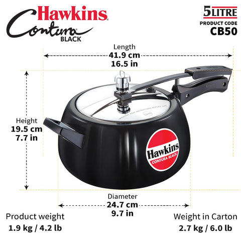HAWKINS Contura stored under cabinet showing compact, space-saving size