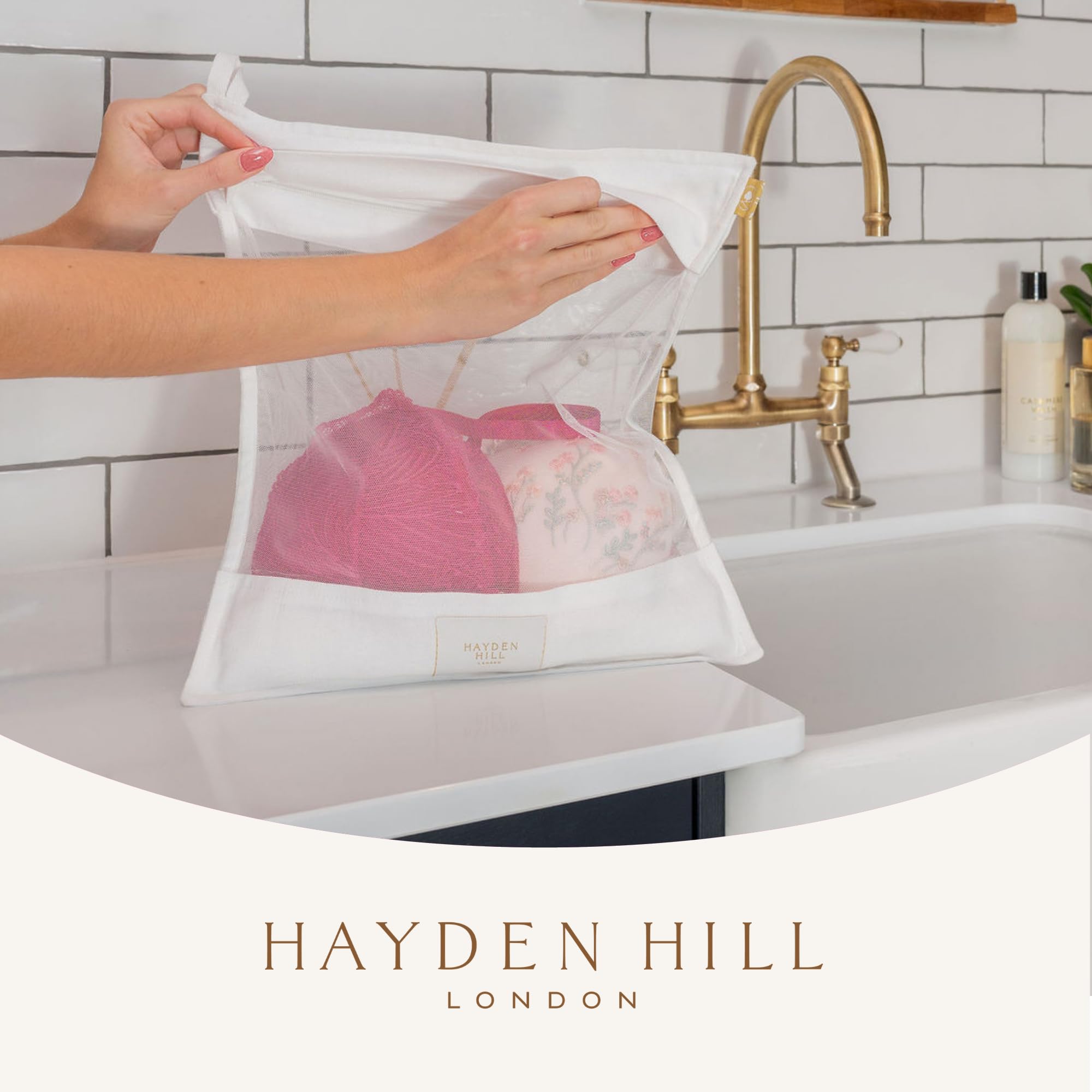 Hayden Hill scale comparison with hand highlighting bag sizes and packing ease