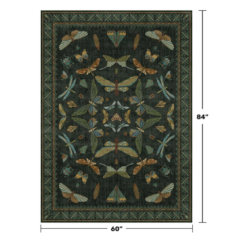 Hazo Haus close-up of whimsical moth and insect motifs highlighting intricate print detail