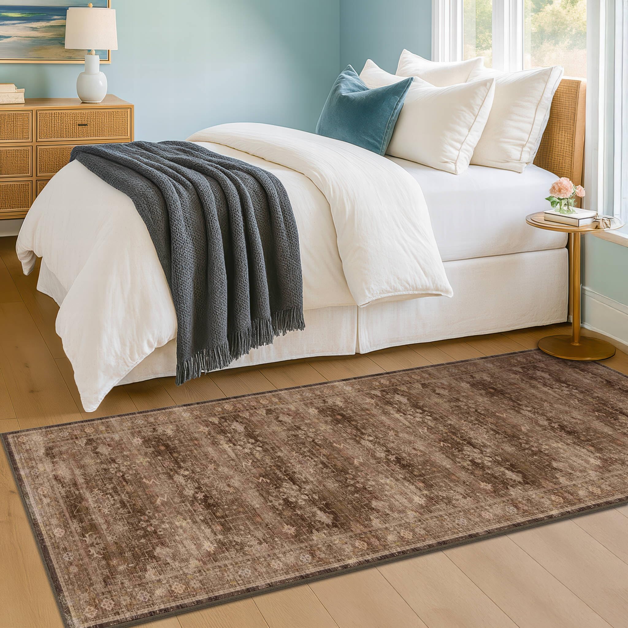 Hazo Haus pattern detail highlighting floral boho design and color