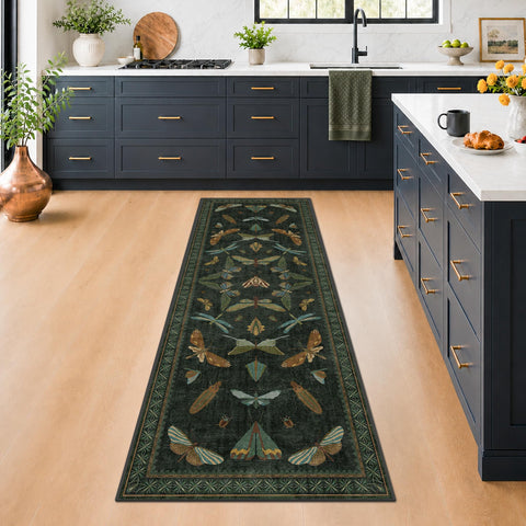 Hazo Haus detailed insect pattern highlighting moths beetles dragonflies