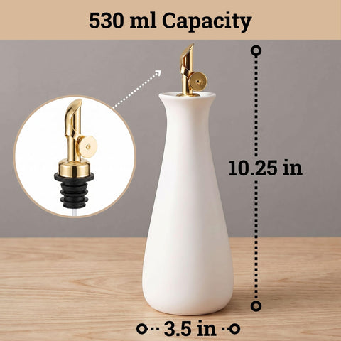 HB Design Co. dispenser staged on kitchen counter adding decorative function