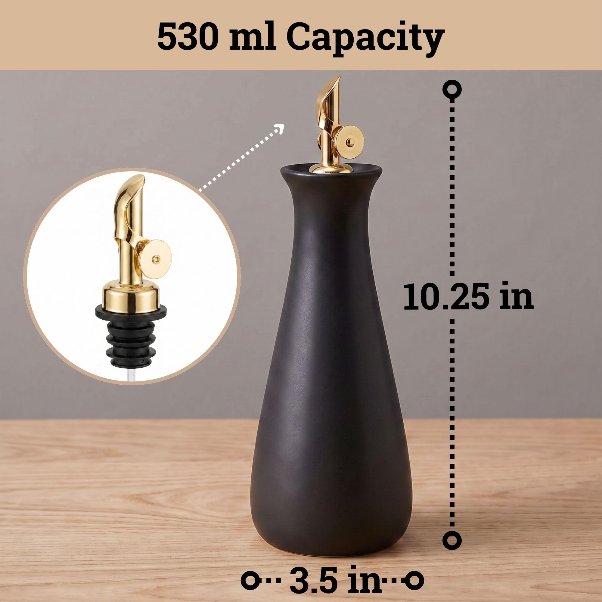 HB Design Co. dispenser on kitchen counter showing decorative and functional display