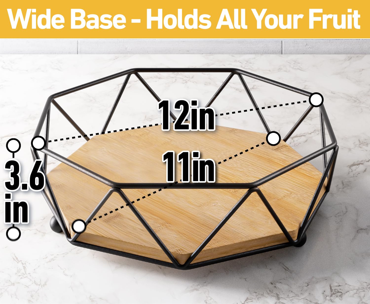 HB Design Co. bowl used as dining centerpiece benefit: modern decorative accent