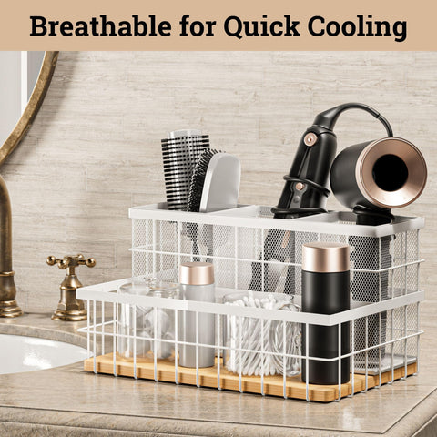 HB Design Co. mesh basket closeup showing breathable cooling and durability