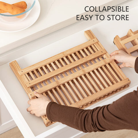 HBlife utensil holder closeup organizing flatware for faster drying
