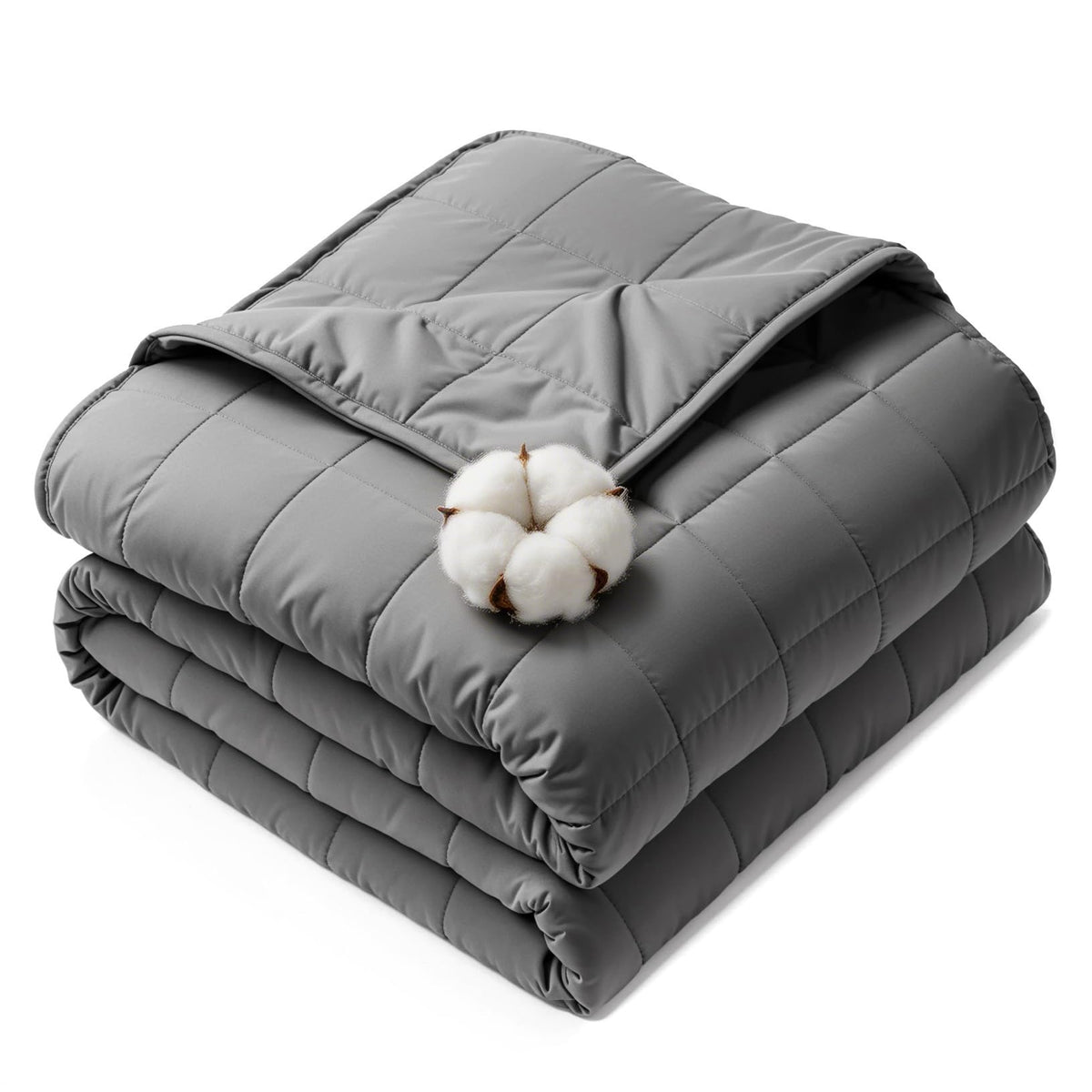 HCOIW blanket front view showing quilted surface and cozy look for comfortable sleep