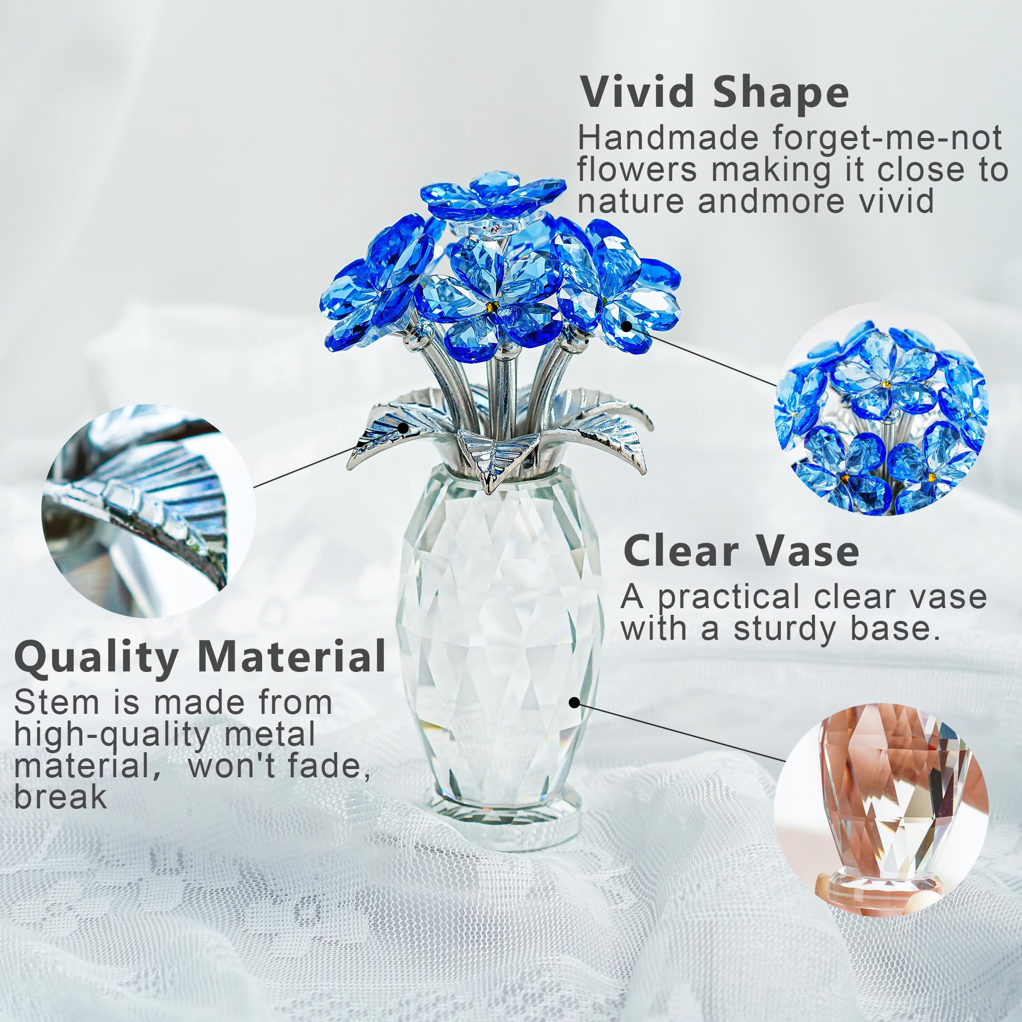 H&D HYALINE & DORA staged on a shelf vignette demonstrating styling ideas and focal effect
