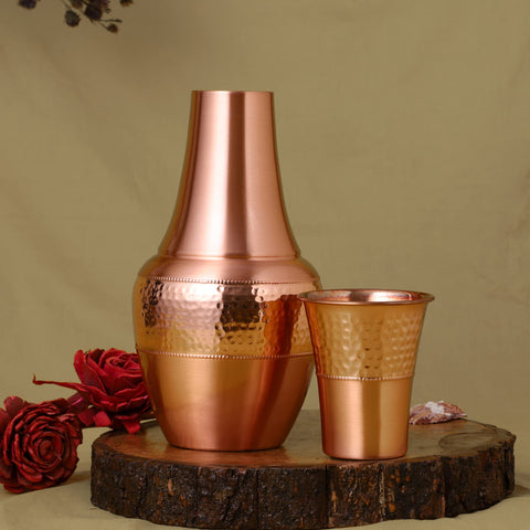 HealthGoodsIn tumbler inside view showing clean uncoated copper interior benefit