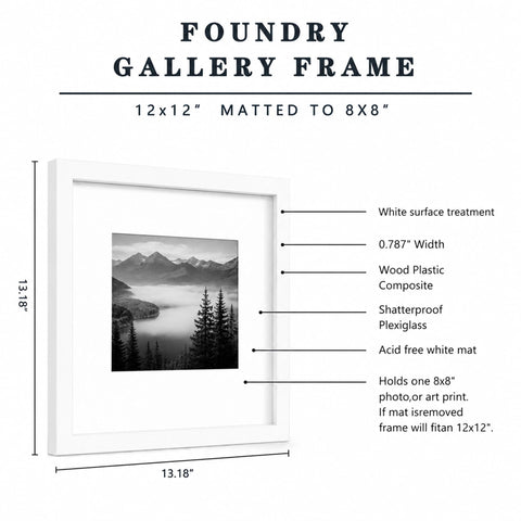 HEART ART frame next to hand to show scale and easy handling benefit